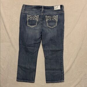 Maurices premium Jeans 13/14 Bling Pockets cropped